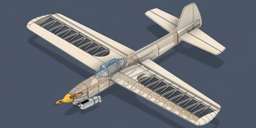 KA-10航模飞机结构缩略图