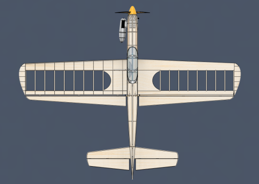 KA-10航模飞机结构缩略图