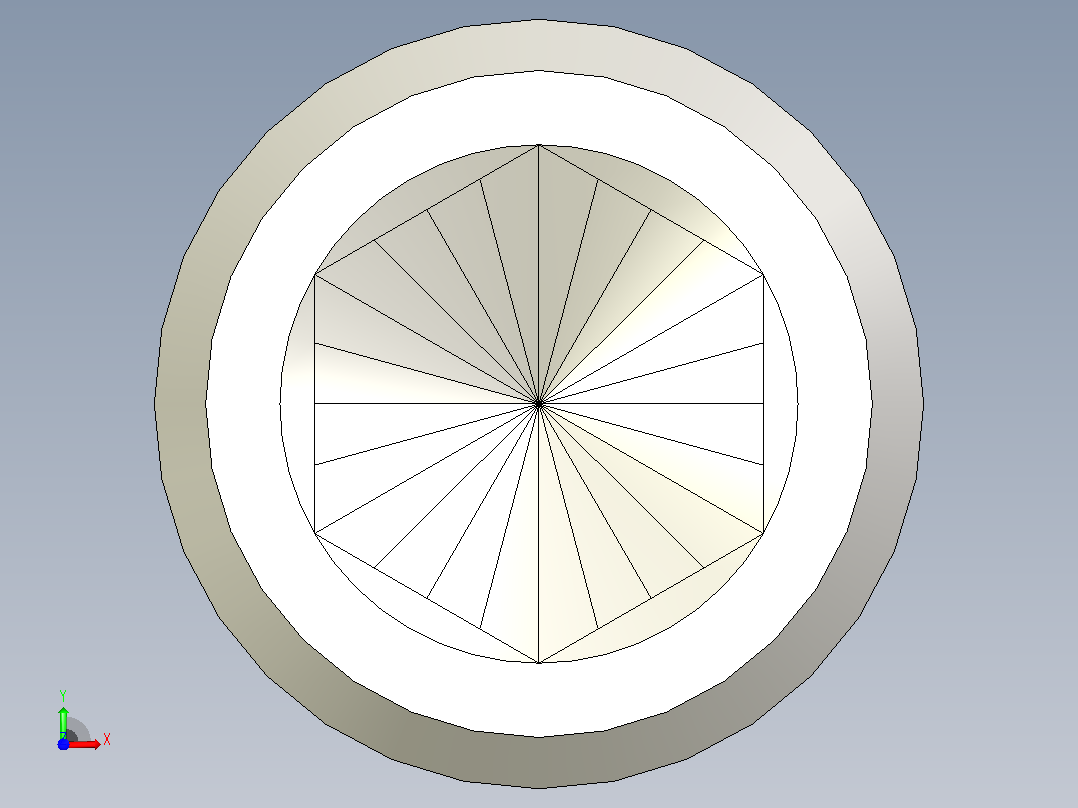 DIN_EN_ISO_4762_M16x110.ipt内六角螺钉前视图