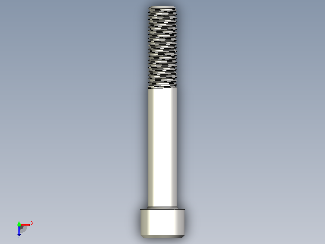 DIN_EN_ISO_4762_M16x110.ipt内六角螺钉俯视图