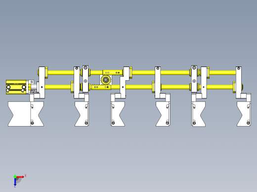 非升降转换装置俯视缩略图