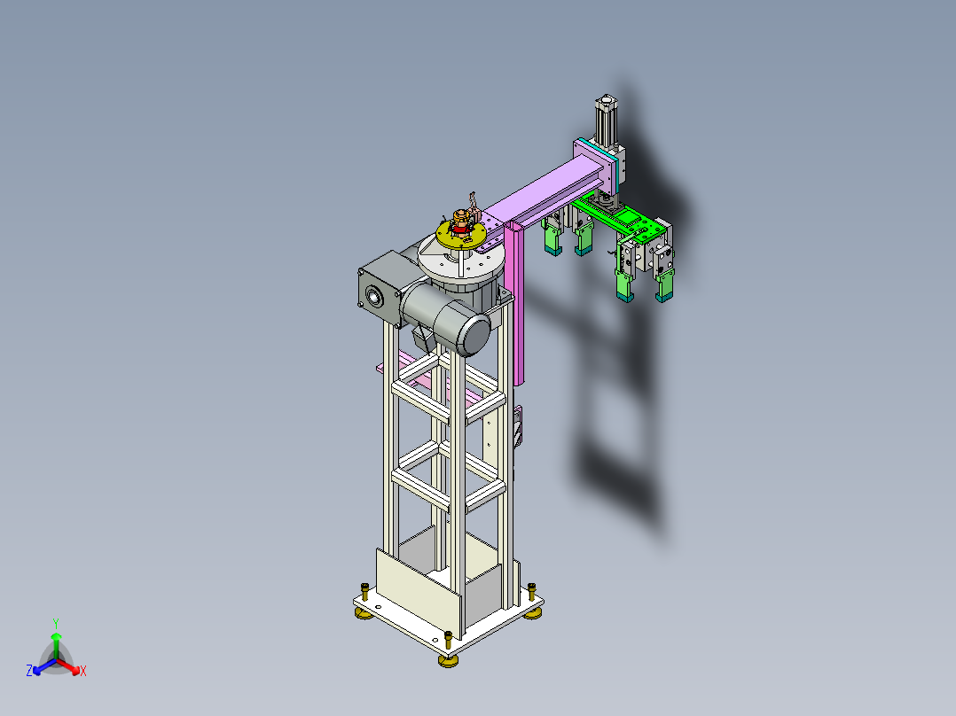 机械手抓举机构