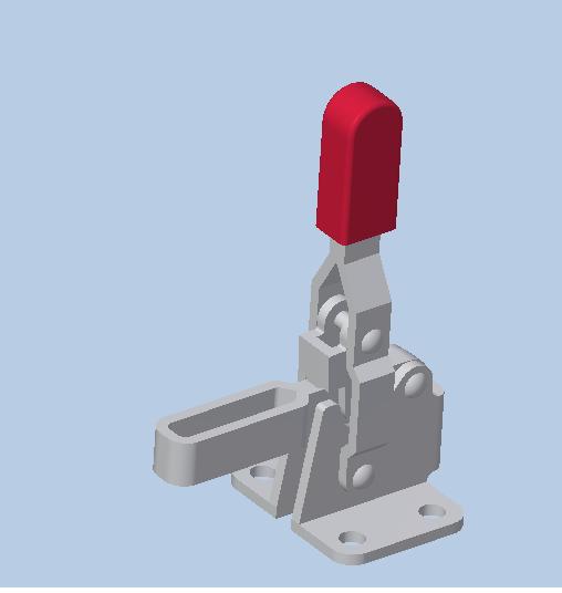 101-A1快速夹钳3D模型