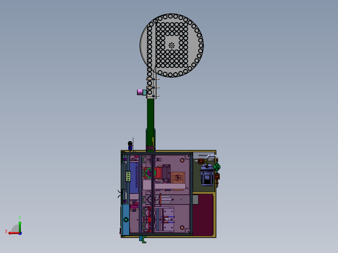 轴承打标涂油机