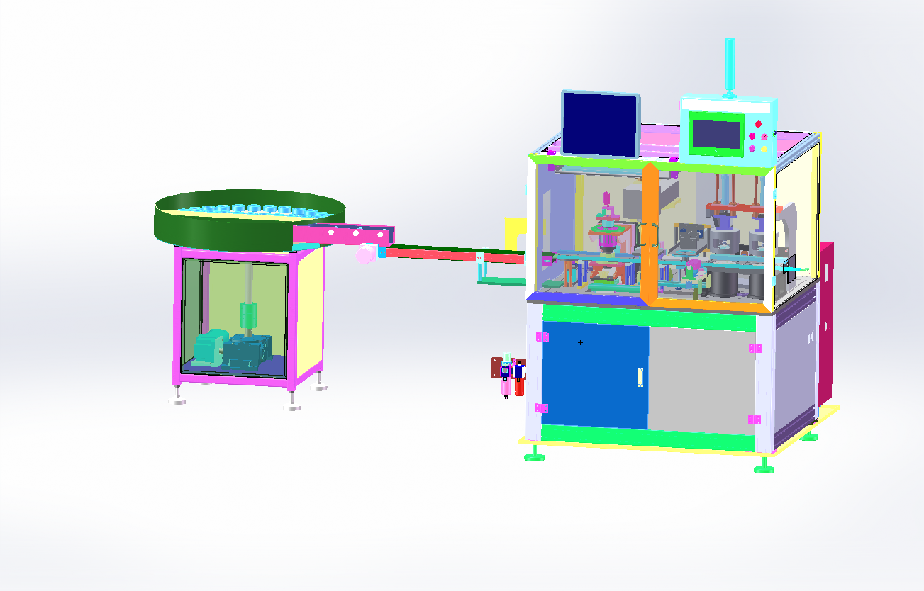 轴承打标涂油机