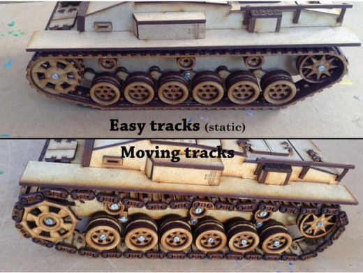 StuG III德国三号突击炮坦克模型图纸 激光雕刻 dxf svg格式缩略图