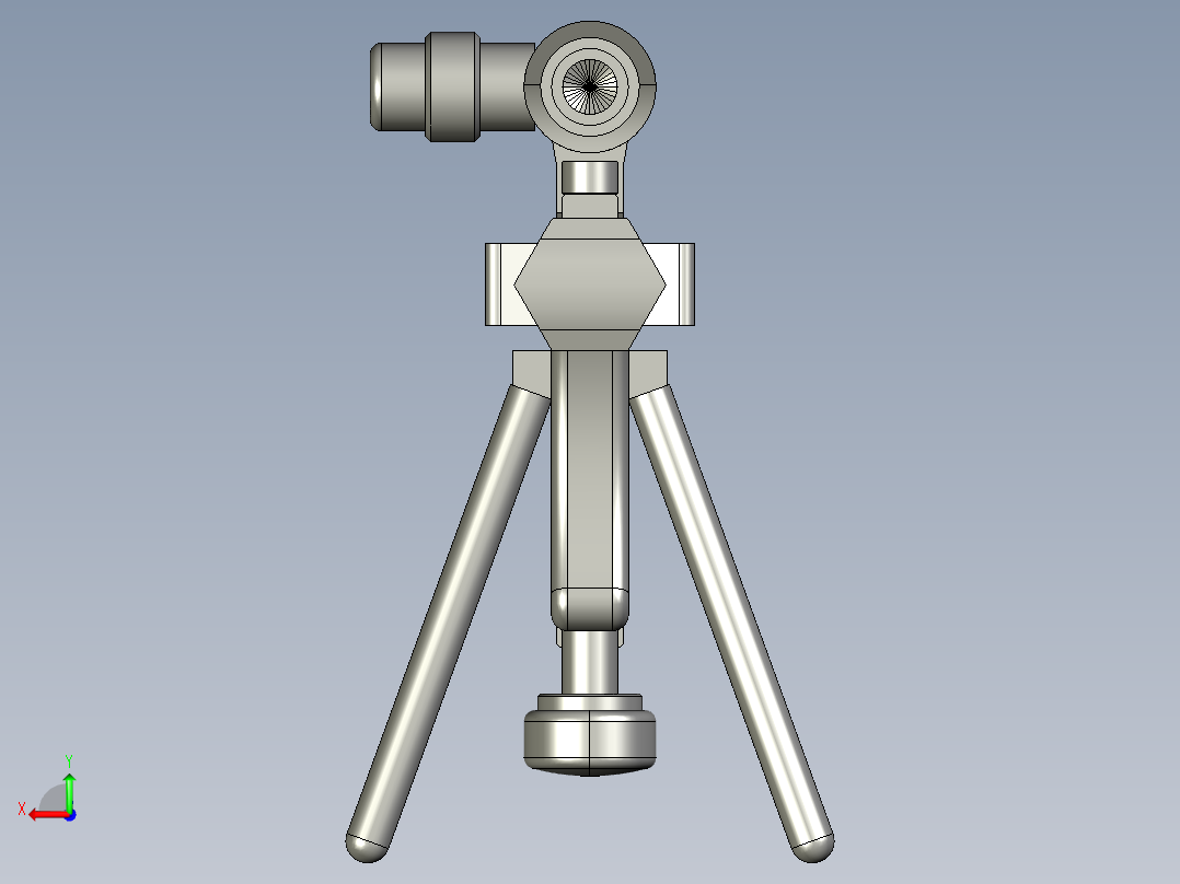 巴雷特3d图档后视图