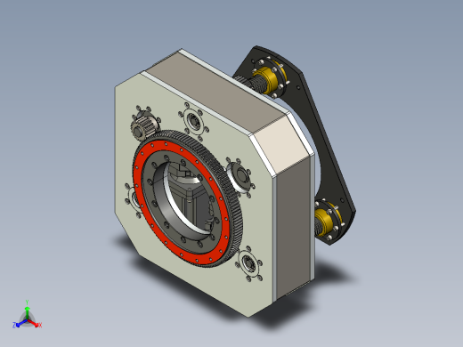 2吨AGV顶升移栽小车3d图纸 非标设计 重载仓库搬运AGV小车3d模型