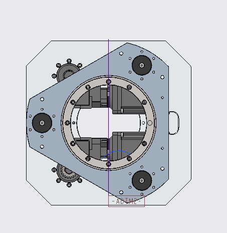2吨AGV顶升移栽小车3d图纸 非标设计 重载仓库搬运AGV小车3d模型缩略图