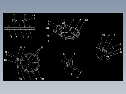 止动环拆卸工装
