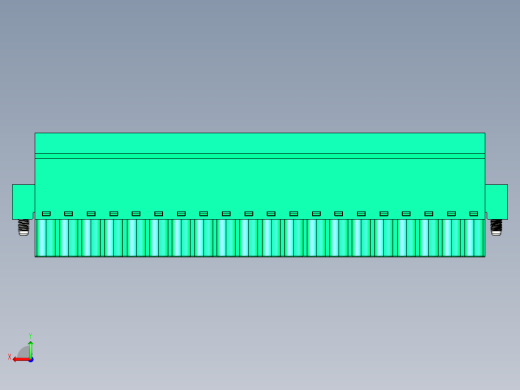 DEGSON 2EDG（M） 系列 5.0mm 螺丝锁紧可插拔接线端子组-2EDGKCM-5.0-20P-14-00AH后视缩略图