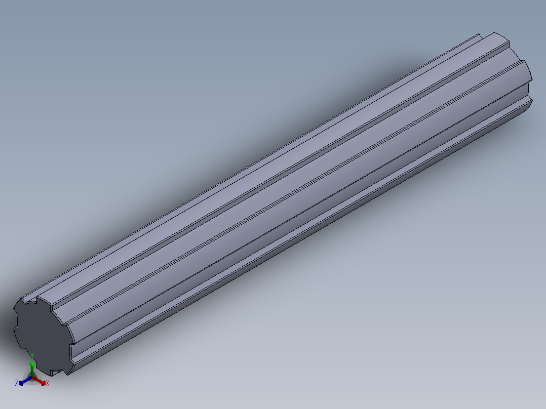 SPLS 29.7x34.93x250 - 6.SLDPRT正等轴测图