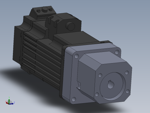 45-TB-(400w电机+联轴器+45法兰60-60+45TB马达座)