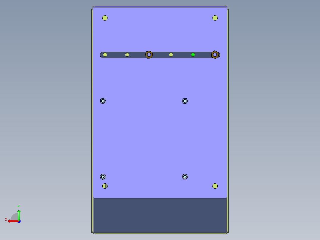 输送线自动装箱控制后视图