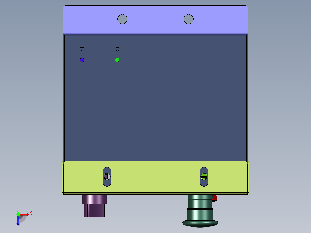 输送线自动装箱控制俯视图