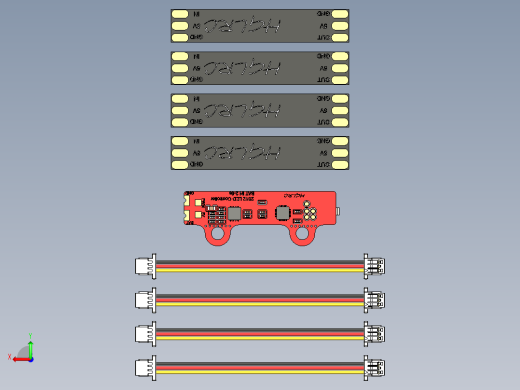 HGLRC LED 控制器和扶手灯后视缩略图