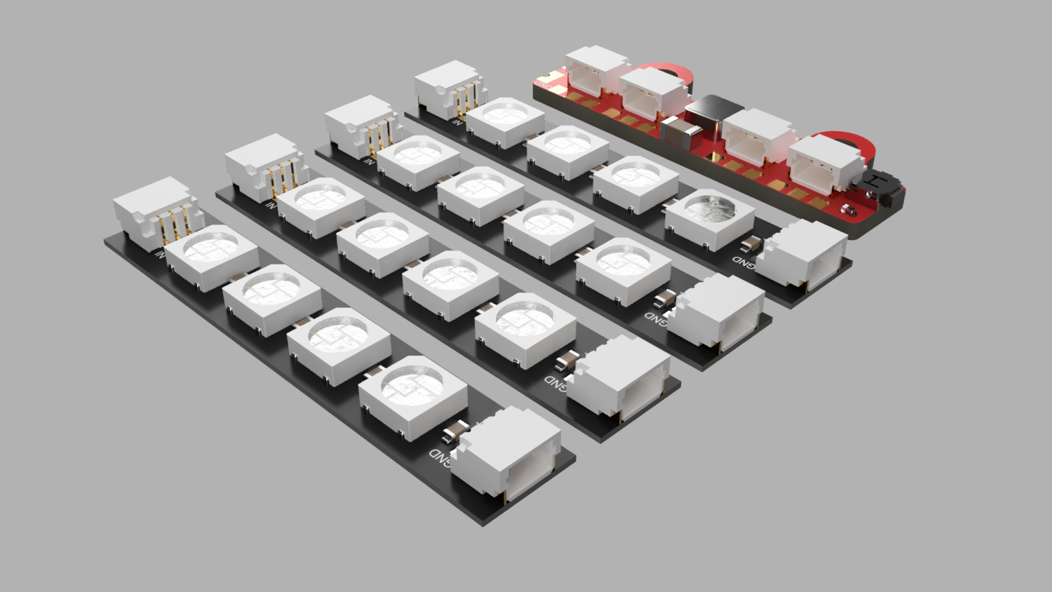 HGLRC LED 控制器和扶手灯