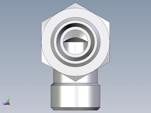 卡套式工业通用硬管接头EO_Bulkhead_elbow_WSV10LOMD71右视缩略图