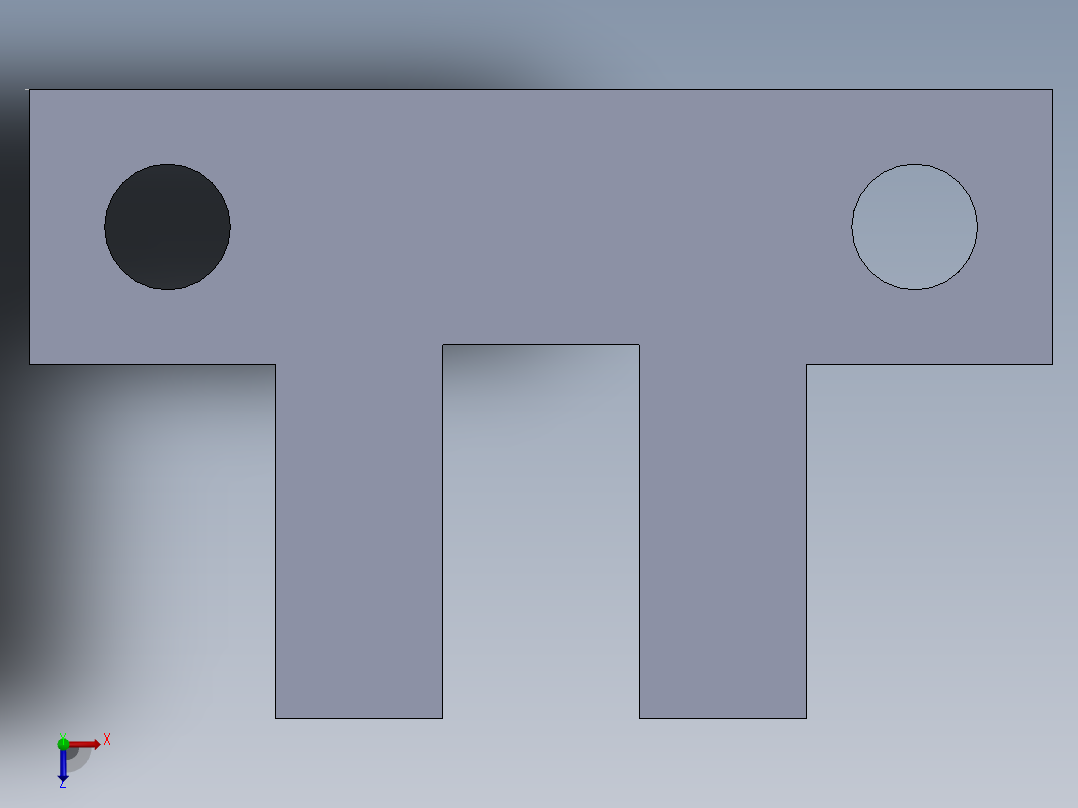 传感器PM-L44俯视图