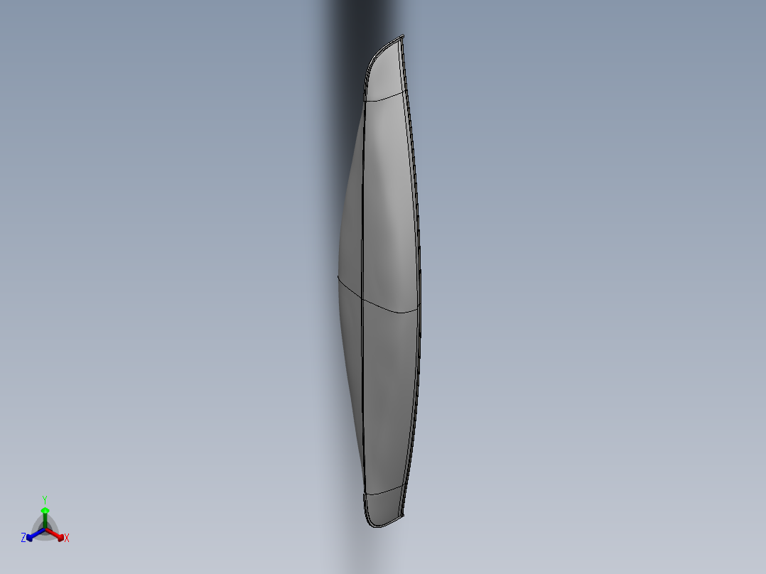 独木舟正等轴测图