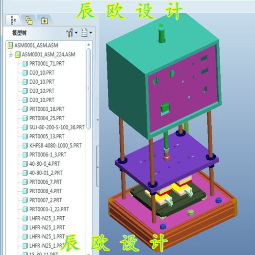 桌上型热熔机3D图纸 非标自动化设备3D图纸3D模型缩略图