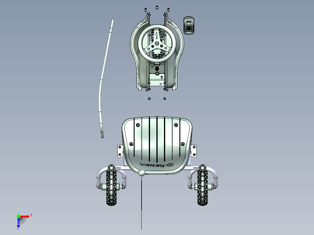 疯狂越野车 STP X_T SE俯视图