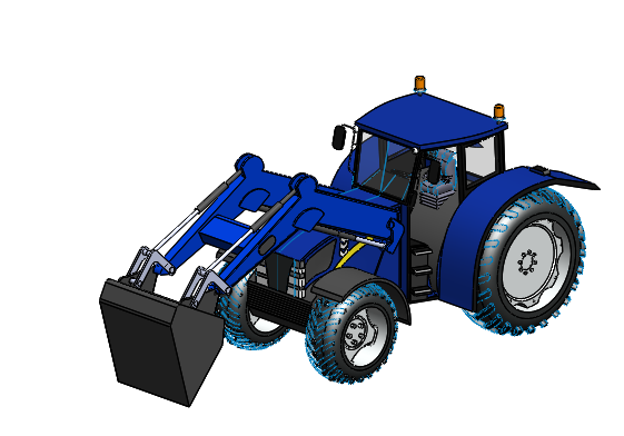 荷兰装载机拖拉机