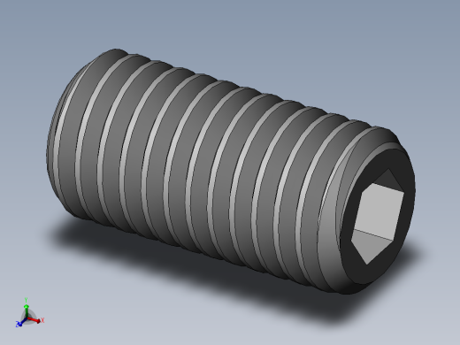DIN 913-ISO 4026 固定螺钉-M10 L=20.SLDPRT