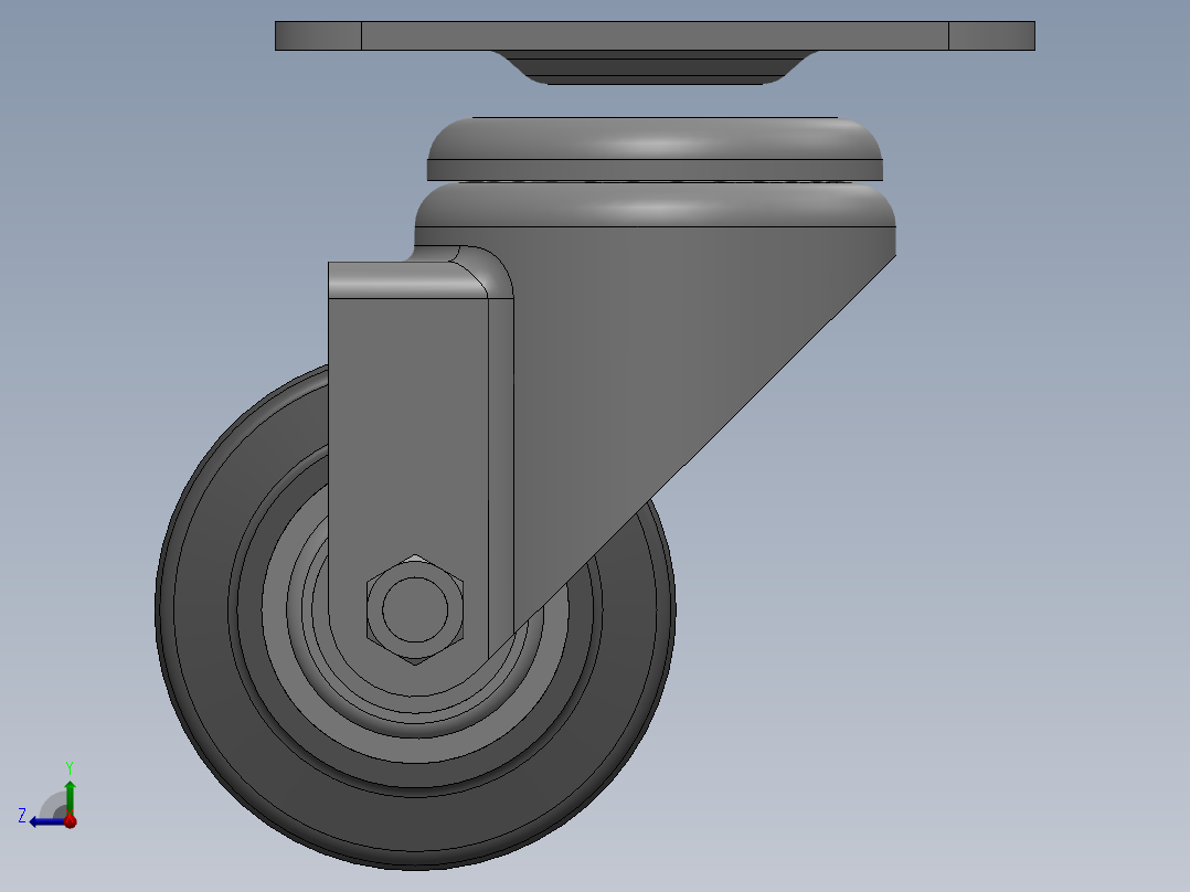 科顺脚轮Colson-3_00317_449右视图