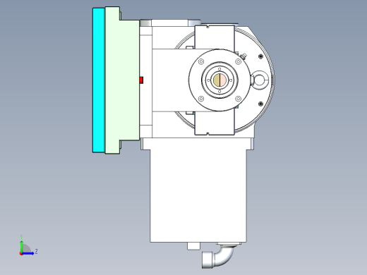 X1-笔记本CNC工装夹具三维模型CNC3-0113左视缩略图