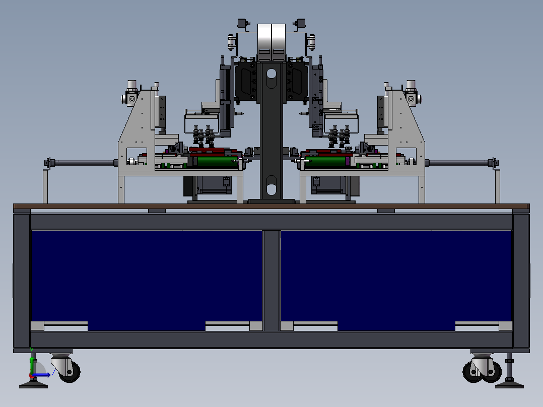 手机电池压合机sw18左视图