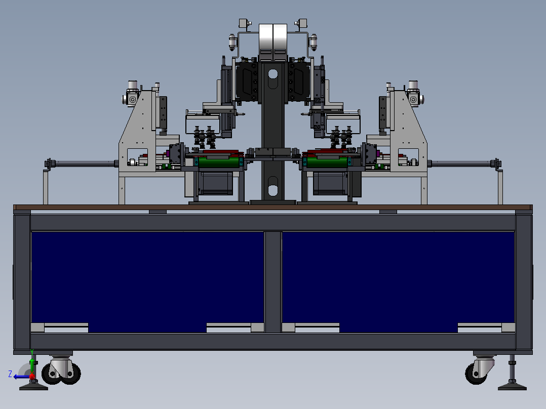 手机电池压合机sw18右视图