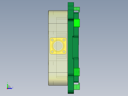 L14-A-笔记本CNC工装夹具三维模型CNC1-210701左视缩略图