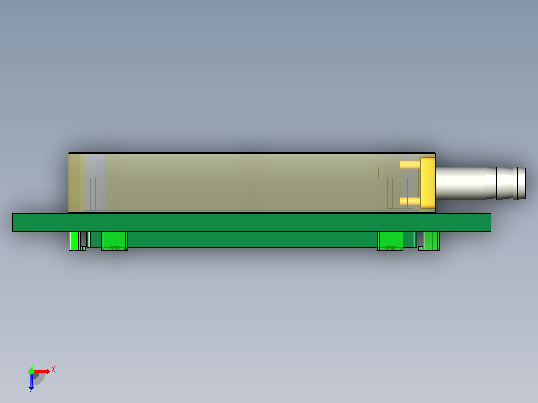 L14-A-笔记本CNC工装夹具三维模型CNC1-210701俯视图