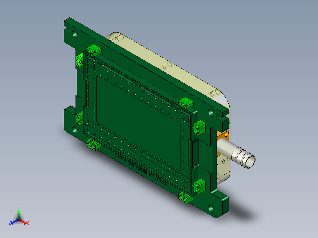 L14-A-笔记本CNC工装夹具三维模型CNC1-210701正等轴测图