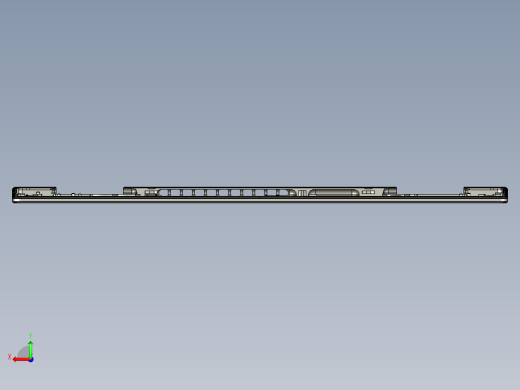 THINKPAD电脑键盘壳铣HINGE缺口程序模型后视缩略图