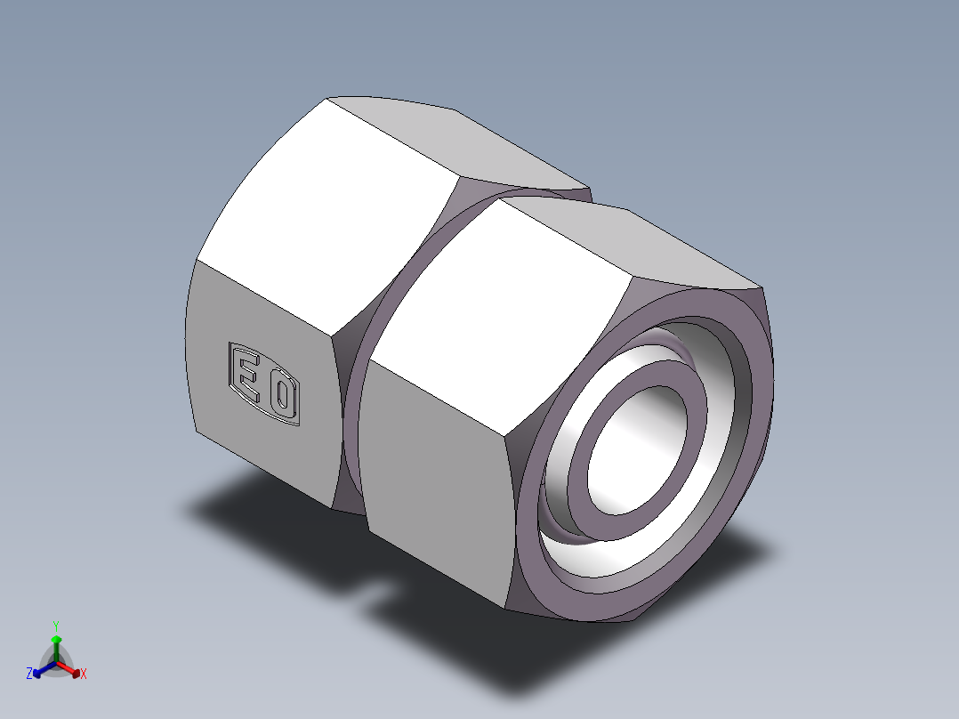 3C+3D 组合接头、3D-30正等轴测图