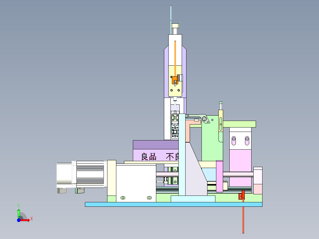 QC-920耳机插孔自动检测分选机前视图