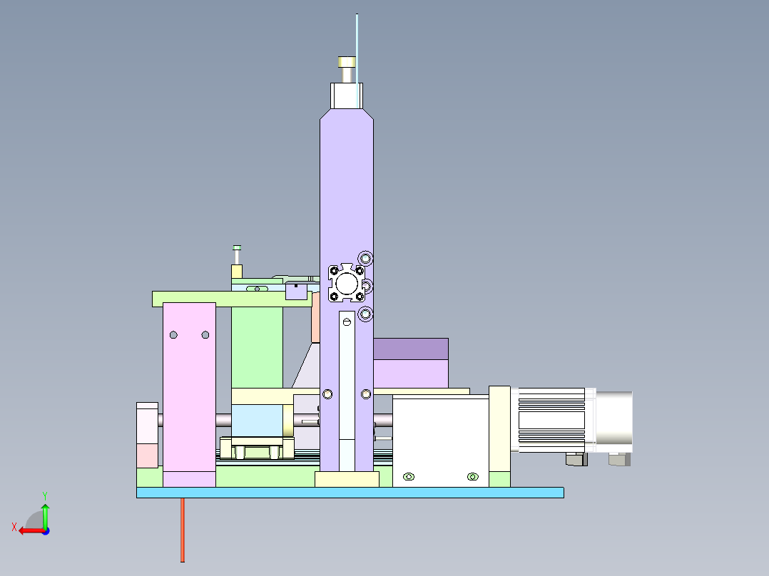 QC-920耳机插孔自动检测分选机后视图