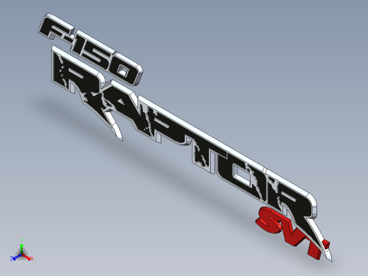 A2004900-福特F150猛禽车标