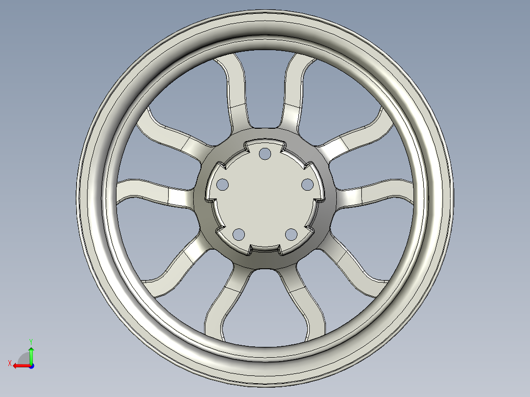 轮毂、轮胎(98)后视图