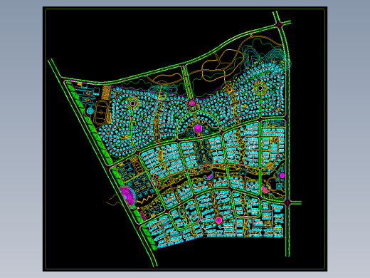 花园小区规划图