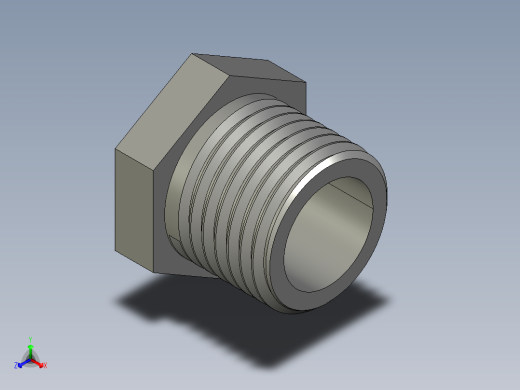 螺纹管转接头-内外丝异径 DN15-DN8