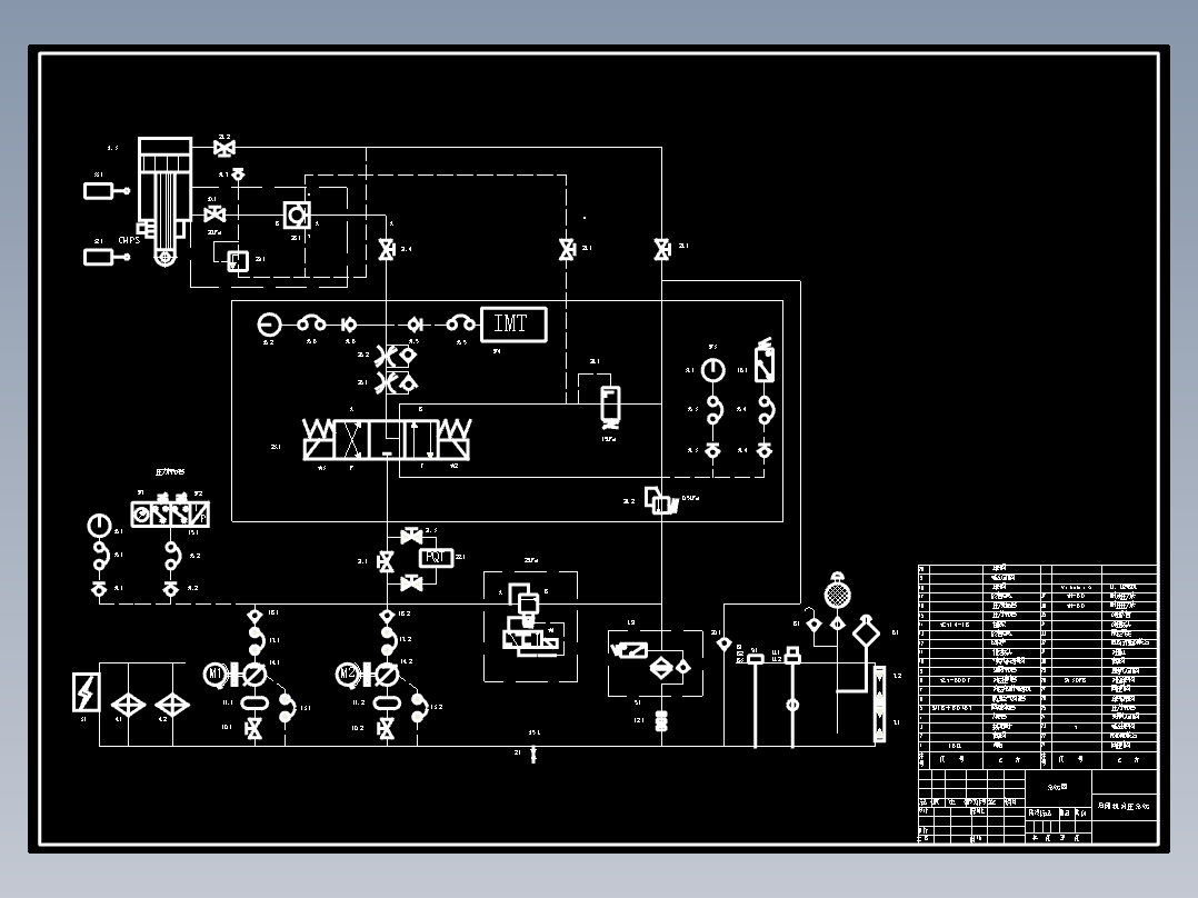 水电厂进水口闸门单吊液压启闭机设计含CAD图
