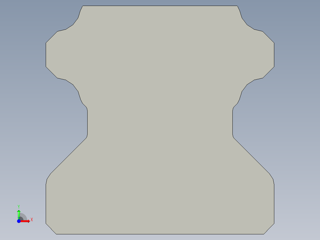 直线导轨HGR15前视图
