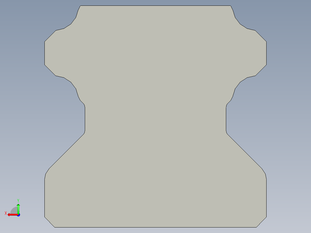 直线导轨HGR15后视图