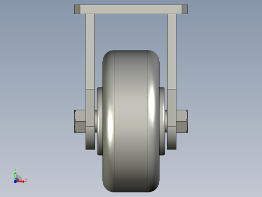 5寸重型高品质尼龙固定脚轮5寸重型高品质尼龙固定脚轮-125前视缩略图