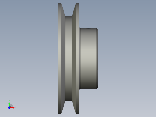 小带轮A90A前视缩略图
