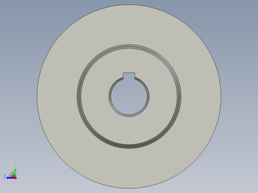 小带轮A90A右视缩略图