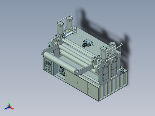板料向前输送设备（针对钢板卷料）